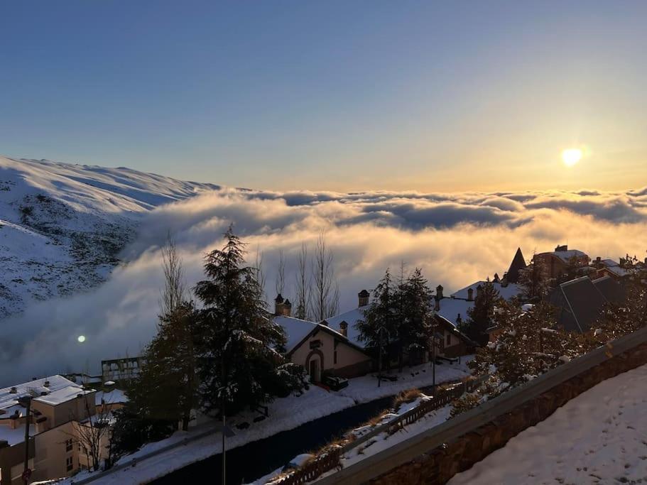 Sierra Nevada Apartamento, Ideal Para Grupos, Aparcamiento En La Puerta Y Con Impresionantes Vistas Serra Nevada Exterior foto